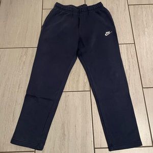Blue Nike sweatpants
